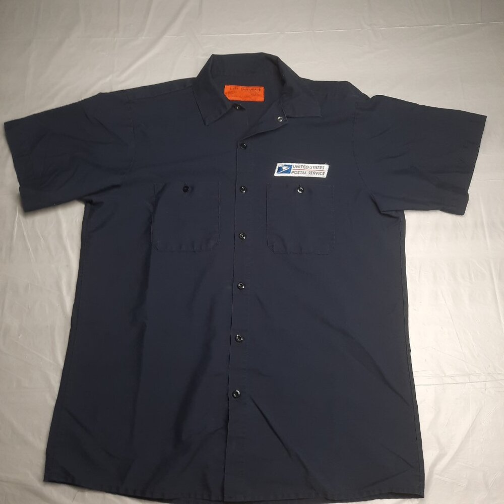 Vintage style USPS Work Shirt Size Men's Large